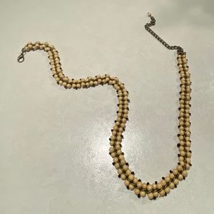 Vintage wooden beaded belt